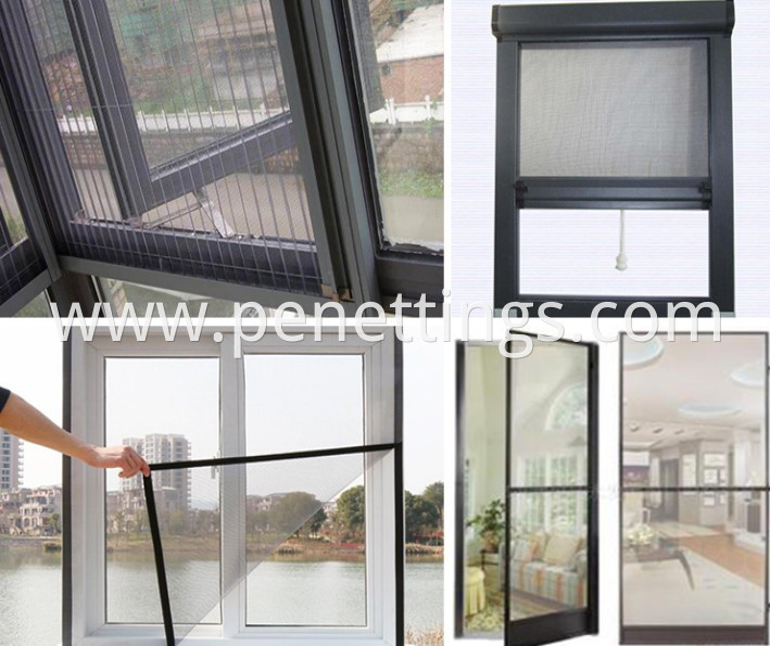 fiberglass window screen usage